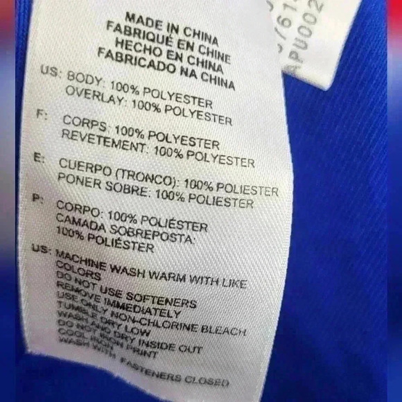 Adidas FC Dallas MLS Mens Full Zip Warm Up Jacket Blue Size M Vintage - Picture 4 of 14